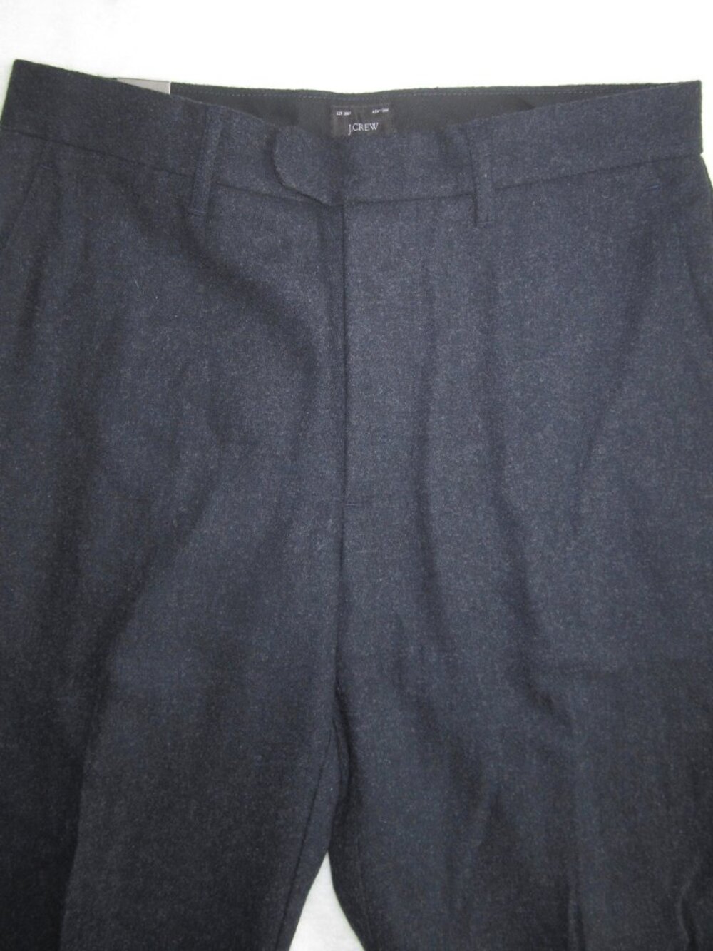 NWT J CREW Classic Creased Trouser Pants Japanese Wool Blend Style CF636 30 x 32 - Picture 3 of 7